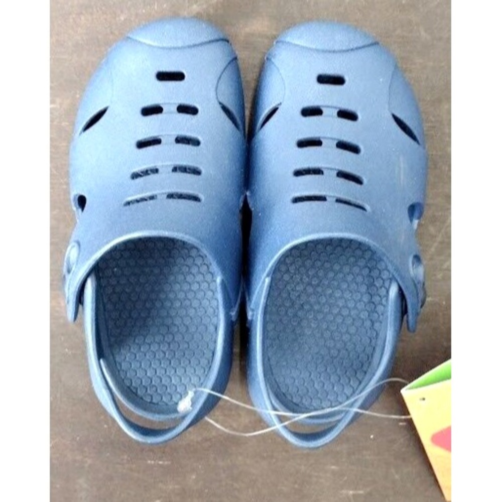 Okabashi Kids Carter Navy‎ Water Shoes Sandals Size 9 Made in USA
